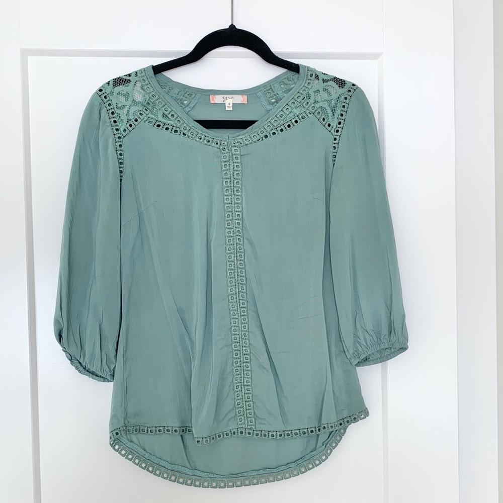 Olive Green Blouse